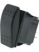 LV 12/24V Rocker Switch Off/Mom O 2 Push On Terminals; Sealed