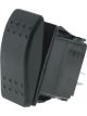 LV 12/24V Rocker Switch On/On With 3 Push On Terminals