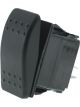 LV 12/24V Rocker Switch On/Off/On With 6 Push On Terminals