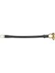 LV Black Pre Made 2 B&S Starter Cable 530mm
