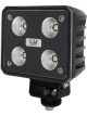 LV 72W LED Work Light 70Deg Wide Flood Beam 9-36V 6400Lm 6000K