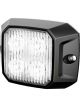 LV 12W LED White Warning Light 10-30V 4 High Intensity Leds