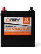 RBW Ns40Zrbw 12V 330Cca 55Rc Rbw Battery Fld Ns40 Jis 1