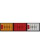 Roadvision LED Rear Combination Lamp 10-30V Stop/Tail/Ind/Rev Jumbo