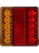 Roadvision 12V Stop/Tail/Ind/Ref Square 100X100mm Surface Mount