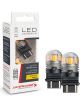 JW LED 3157Na Wedge 12V Amber 250Lm Pack 2