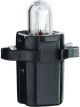 Tungsram Pack 10 Bax Ba8.5D 12V 1.2W Black Base Globe