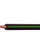 Tyree Cable Blk/Grn 3mm Trace Single Core 30M 10 Amp 90 Deg