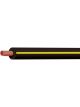 Tyree Cable Blk/Yel 3mm Trace Single Core 100M 10 Amp 90Deg