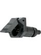 Utilux Trailer Socket 7P Small Round Plastic Adr Approved Uv