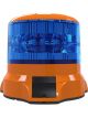 Weldex 35W LED Hd Beacon Blue Flat Base 9-36V Ip69K Orange
