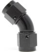 Aeromotive Fitting F-F Swivel 45-Deg 8 AN Aluminium Black