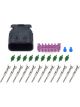 Aeromotive Electrical Connector OEM Adapter 12 Pin Plastic Black