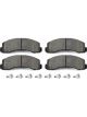 Akebono Brake Pads Severe Duty Front Ford Fullsize SUV / Truck 2010-22
