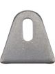 Allstar Performance Flat Tab 1/8in w/ 1/4in Slot Steel Natural 4 Pack