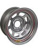 Bassett Wheel 15x7 5x4.5 2in BS Silver Spun