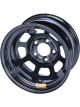 Bassett 15X8 IMCA Black Inertia 5x5 w/Tab