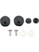 Bell Helmets Helmet Tear Off Post Plastic Black Pair