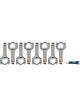 Carrillo SBC 6.125 H-Beam Rod Set w/1.889 Pin Dia