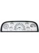 Classic Instruments Gauge Kit Fits 60-63 Chevy Truck Gauge Set White