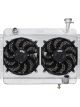 Cold Case Radiator w/ Dual 12in Fan Kit Fits 56-60 Corvette