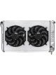 Cold Case Radiator w/ Dual 12in Fan Kit Fits 77-82 Corvette