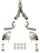 Corsa Cat Back Exhaust System Fits 2024 Ford Mustang 5.0L Coyote