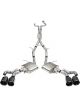 Corsa Cat Back Exhaust Black Fits 22-24 Cadillac CT5-V Blackwing