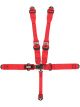 Crow Enterprizes 5-Way L&L 52in Lap Bel t harness W/Alum adjust