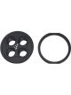 Deatschwerks Bulkhead Plate 4 Port 10 AN Female O-Ring Ports Black