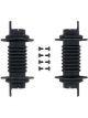 Detroit Speed Door Jamb Wiring Boot Kit Black Universal Pair