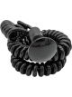 Drag Race Transbrake Mushroom Button w/ Cord Black