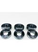 Drag Race Torque Converter Spacers 0.250 Thick Steel 6 Pack