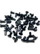 Drag Race Aluminium Smash Rivet 1/8in x .313 50 Pack Black