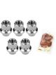 Drag Race Billet Aluminum 12pt Lug Nuts 1/2-20in 0.400in Polished