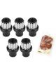 Drag Race Billet Aluminum 12pt Lug Nuts 1/2-20in 0.710in Black