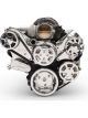 Eddie Motorsports Pulley Kit 6-Rib Serpentine Fits GM LS-Series Kit