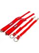 G-Force Arm Restraint Harness SFI 3.3 Nylon Pad Arm Bands Red