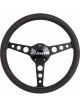 Grant Steering Wheel Classic 13.75in Black Leather Grip Jeep Logo