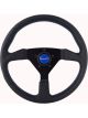 Grant Steering Wheel Performance 13.75in 1in Dish 3-Spoke Black Leather