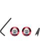 Hans Head and Neck Support Hardware Post Anchor Red Pair
