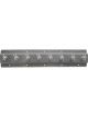 Hepfner Shock Rack Single Row Wall Mount 20in 8 Shock White