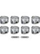 Icon Pistons BBC FHR Domed Piston Set 4.155 Bore +41cc