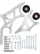 ICT Billet Alternator Bracket Driver Side High Mount Block
