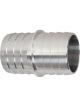 ICT Billet 1-1/4in Inch Hose Barb Splice Coupler Clear