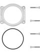 ICT Billet Throttle Body Spacer LT1/L86 1/2in Thick O-Ring
