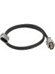 ICT Billet Oxygen Sensor Extension Bank 1 Up Stream Dark Gray