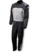 Impact Racing Suit Racer 2.4 1-Piece SFI 3.3A/5 XL Black/Grey