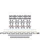 Jesel Pro Shaft Rocker Kit Fits SBC 23-Deg 1.60/1.50