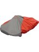 K1 Racegear Kart Cover Indoor/Outdoor Waterproof Nylon Red/Grey
